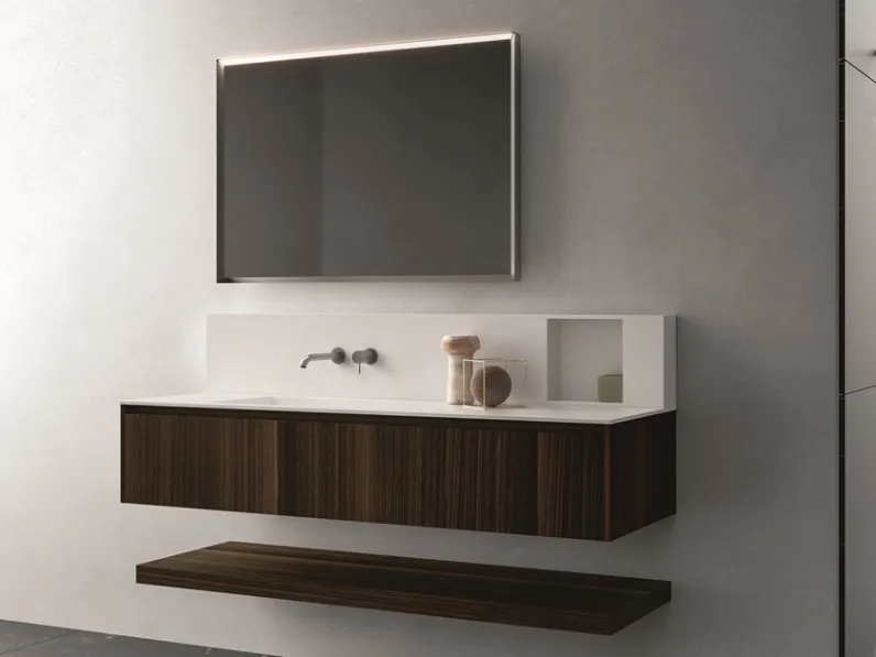 Mobile bagno Sospeso Nero lab Cerasa a prezzi outlet