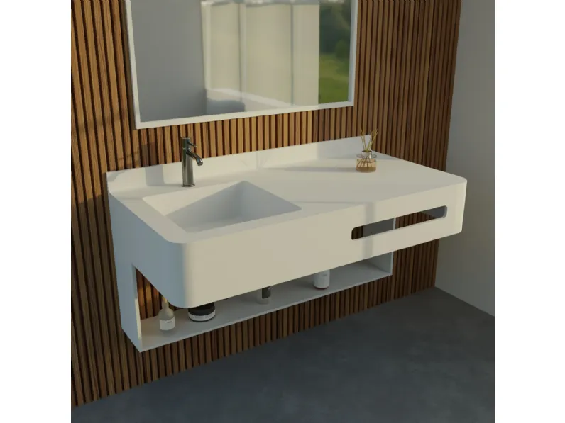 Mobile bagno in altro modello Omnibus di Mya design a prezzo Outlet