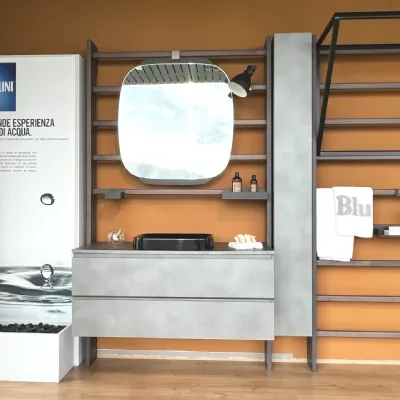 Mobile bagno in laminato modello Rivo gym di Scavolini bathrooms a prezzo Outlet