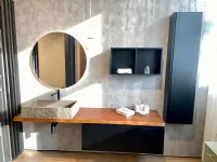 Mobile bagno sospeso Rovere bollito di Compab SCONTATO - 43%