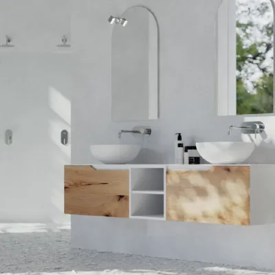 Rustech rt02 Collezione esclusiva: mobile da bagno A PREZZI OUTLET