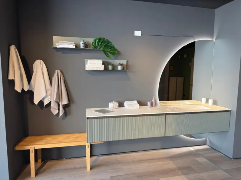 Mobile bagno design Shape di Arcom in OFFERTA OUTLET - 54%