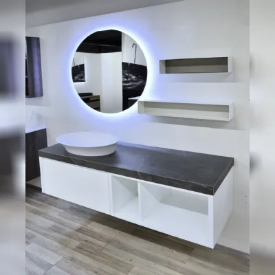 Mobile bagno in laccato opaco modello Tenderlak next 01 di Mastella a prezzo scontato