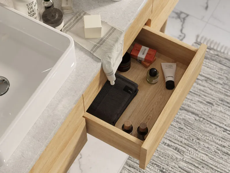 Mobile arredo bagno A terra Tiferno Greta - 5900 in svendita