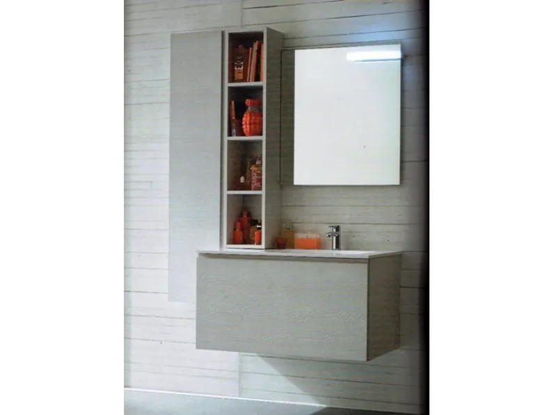 Mobile da bagno con specchio outlet scontato