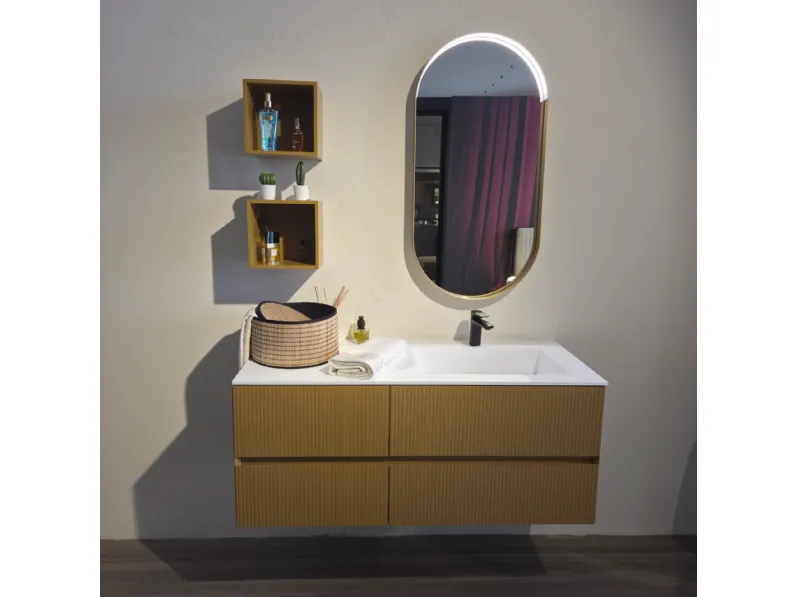 Arredamento bagno: mobile Arbi Bagno riga con forte sconto