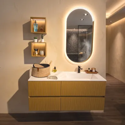 Arredamento bagno: mobile Arbi Bagno riga in Offerta Outlet