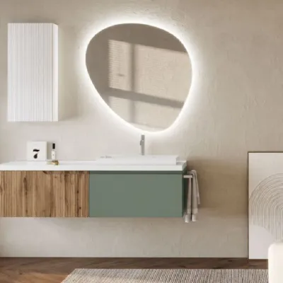 Arredamento bagno: mobile Artigianale Canneto 140 in offerta