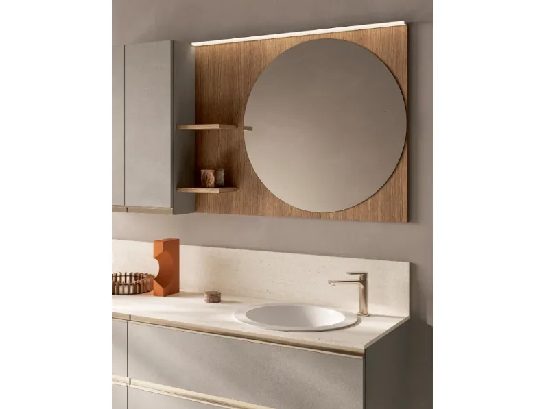 Ipe 04 Artigianale: mobile bagno sospeso A PREZZI OUTLET