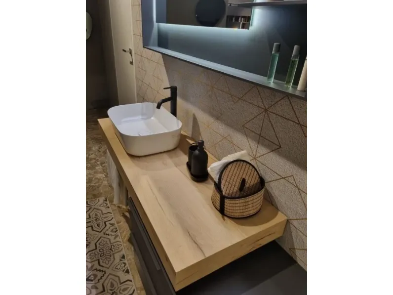 Mobile per la sala da bagno Baxar m2 in Offerta Outlet
