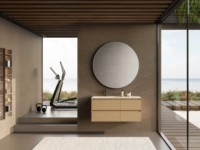 Block system soft c21 Baxar: mobile bagno sospeso A PREZZI OUTLET