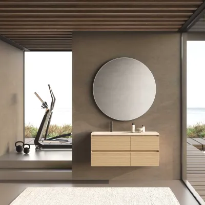 Block system soft c21 Baxar: mobile bagno sospeso A PREZZI OUTLET
