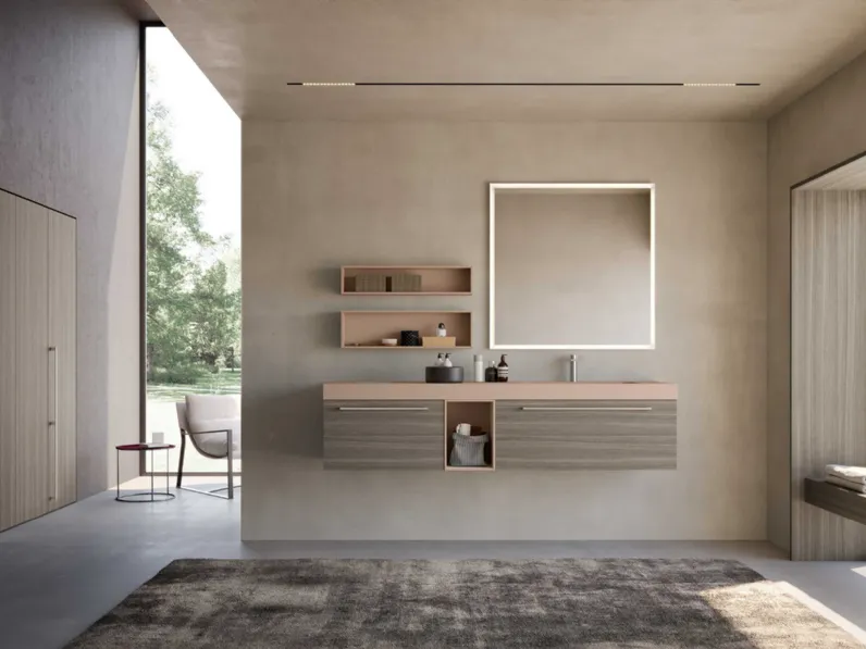 Mobile bagno M system 034 Baxar SCONTATO a PREZZI OUTLET