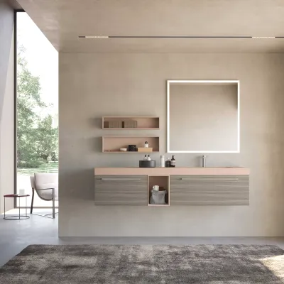 Mobile bagno M system 034 Baxar SCONTATO a PREZZI OUTLET