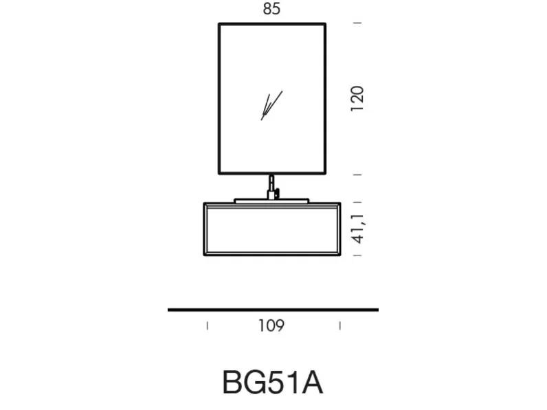 Mobile per il bagno Compab B-go a prezzi convenienti