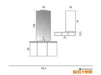 Mobile per il bagno Compab Composizione semplice a prezzi convenienti