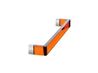 Arredamento bagno: mobile Kartell Portasalviette rail da 45 cm. a prezzo Outlet