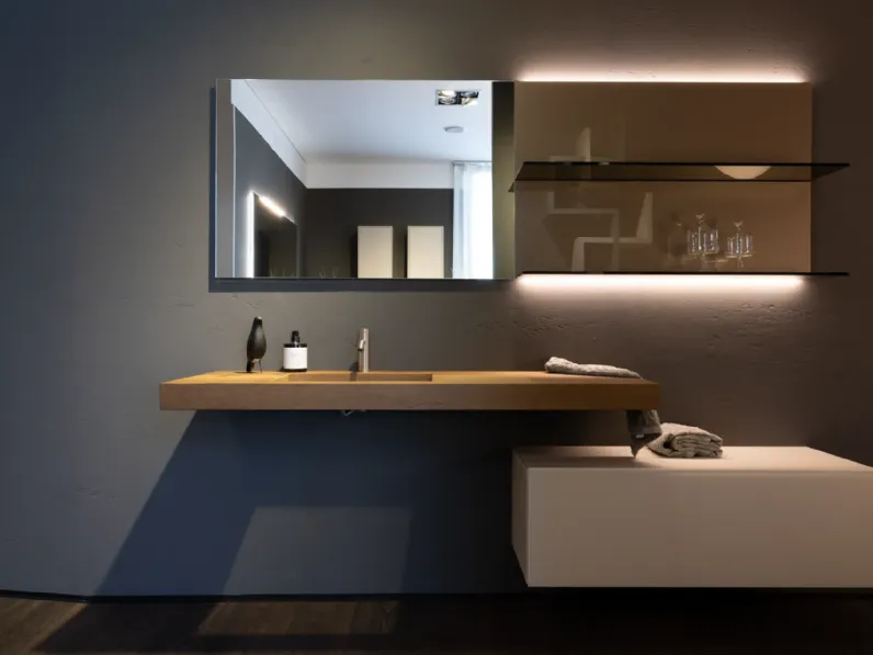 ARREDO BAGNO Lago: mobile SCONTATO in OFFERTA OUTLET - 37%