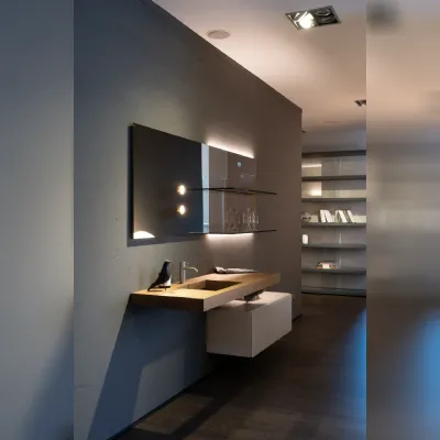 Mobile per il bagno Lago Bagno lago con lavabo depth a prezzi outlet