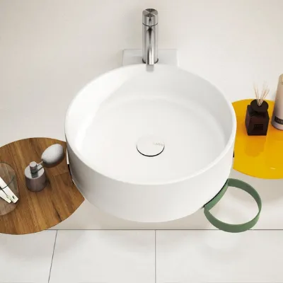 Mobile bagno Sospeso Cellule basin lago Lago con forte sconto