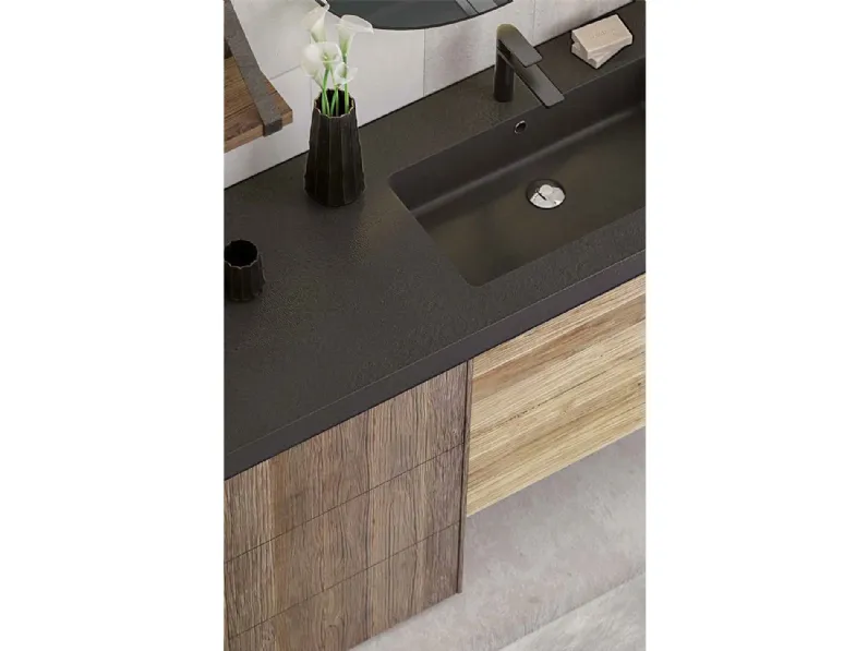 Mobile per il bagno Legnobagno L02 con forte sconto