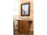 Mobile bagno in teak massello, outlet etnico, scontato.