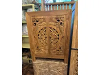 Mobile bagno A terra Mobile bagno oriente teak  Outlet etnico scontato - 30%
