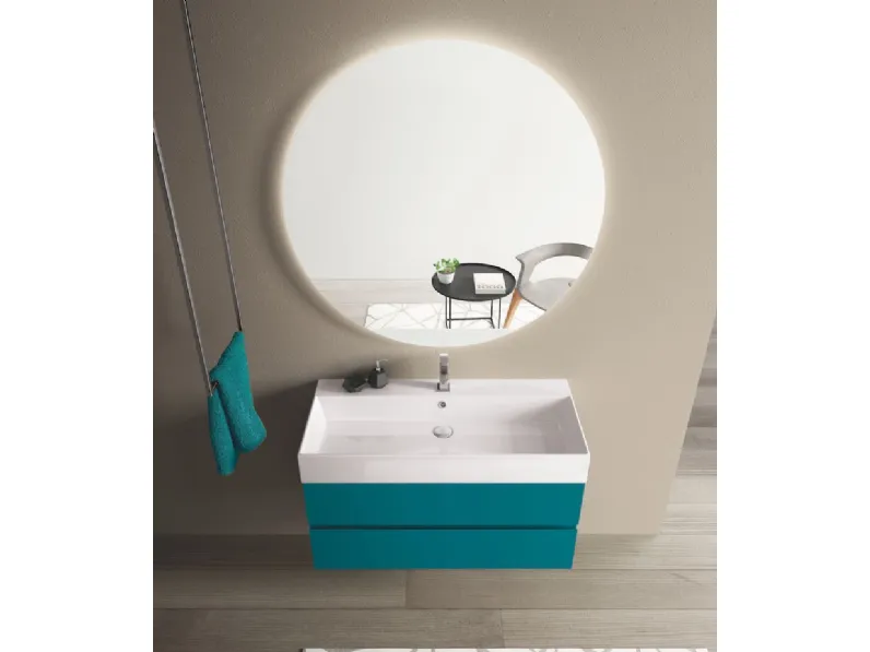 Mobile per la sala da bagno Punto tre Composizione ud&11 in Offerta Outlet