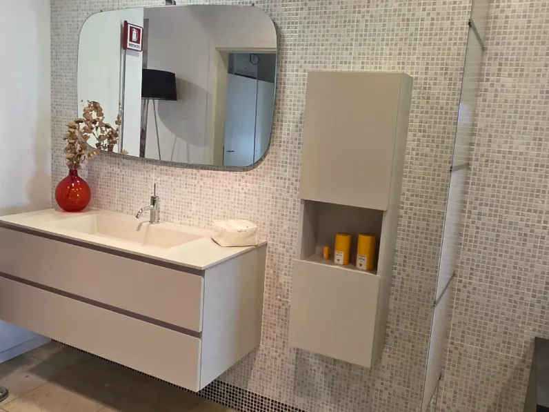 Mobile per la sala da bagno Arbi Bagno mod home plus 45 laccato juta a prezzo scontato