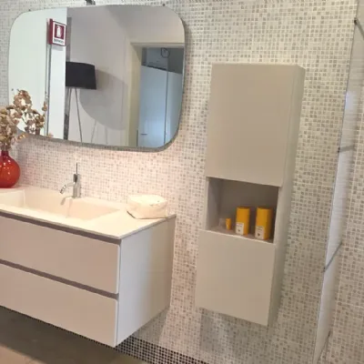 Mobile per la sala da bagno Arbi Bagno mod home plus 45 laccato juta a prezzo scontato