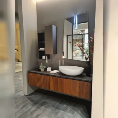 Mobile bagno Sospeso Av 227 bagno shape Arcom con forte sconto