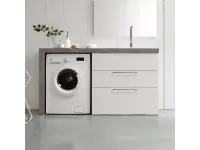Mobile bagno in laccato opaco modello 07 di Artigianale a prezzo scontato