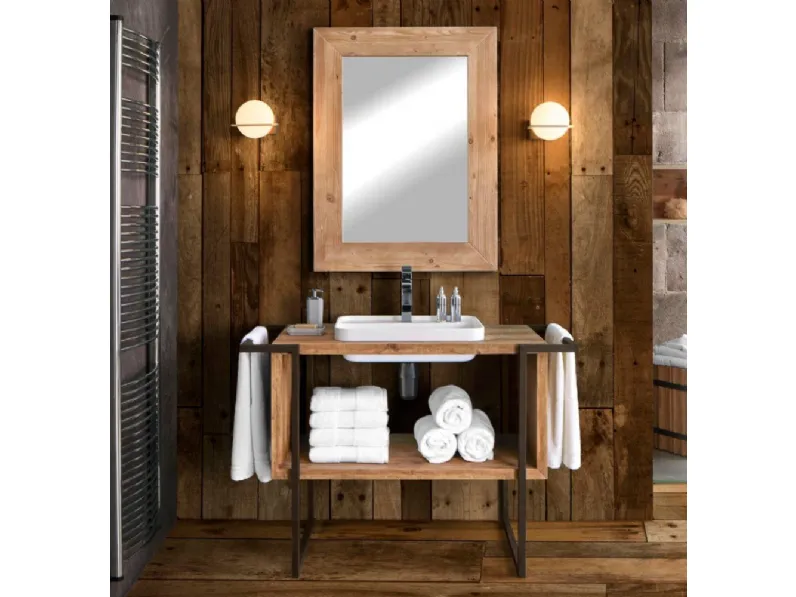 Arredamento bagno: mobile Artigianale 3314 a prezzo Outlet