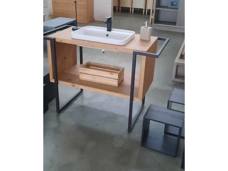 Mobile bagno A terra 3314 Artigianale scontato - 64%