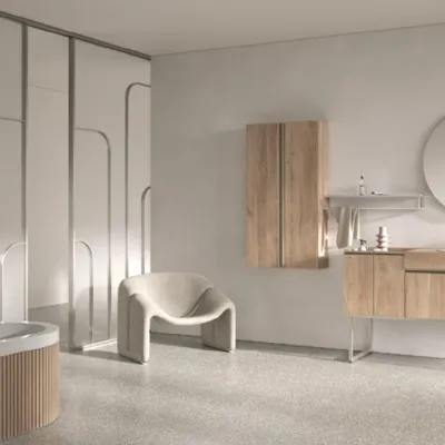 Mobile per la sala da bagno Artigianale Bik 013 in Offerta Outlet