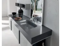 Mobile bagno Artigianale Corian 156 IN OFFERTA OUTLET