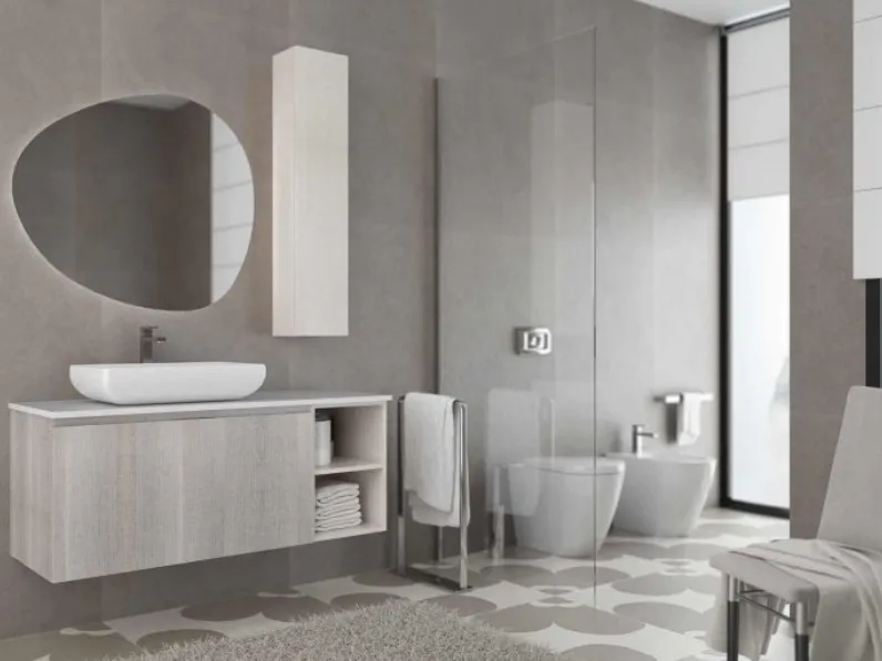 New smart  3 Artigianale: mobile da bagno A PREZZI OUTLET
