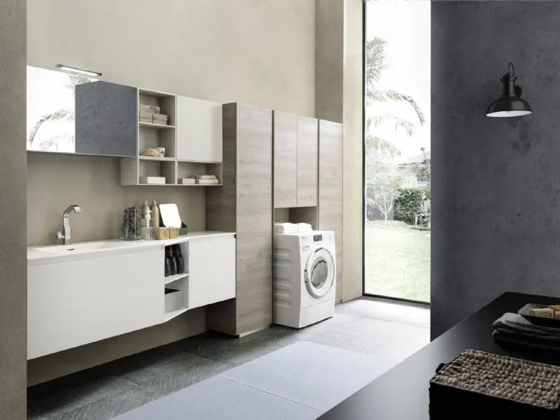 Offerta Outlet: Mobile Baxar Laundry System C7 per la sala da bagno.