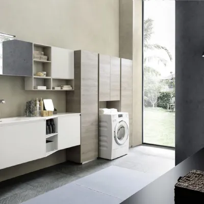 Offerta Outlet: Mobile Baxar Laundry System C7 per la sala da bagno.