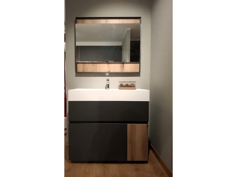 Mobile bagno Cerasa Segno grigio IN OFFERTA OUTLET
