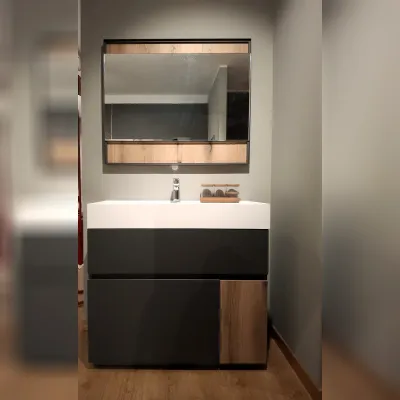 Mobile bagno Cerasa Segno grigio IN OFFERTA OUTLET