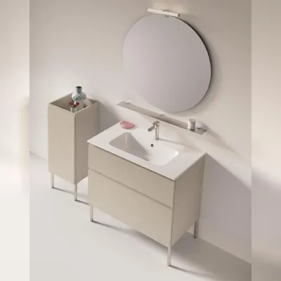 Mobile per la sala da bagno Compab Blocco7 da expo a prezzo Outlet