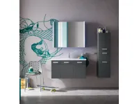 Mobile bagno Compab con specchiera contenitore in Offerta Outlet