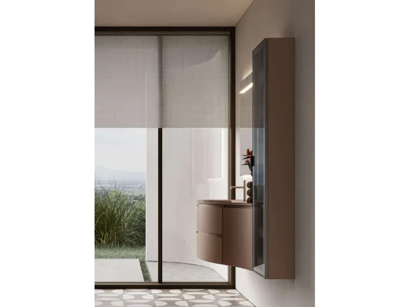 Seventy form 24 Ideagroup: mobile bagno sospeso A PREZZI OUTLET