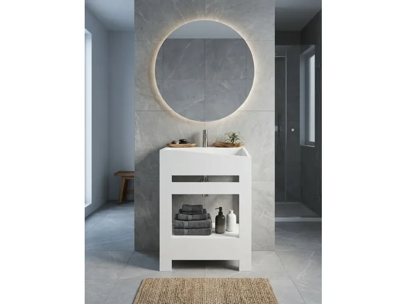 Space 3 Mya design: mobile bagno a terra A PREZZI OUTLET