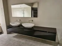 Mobile bagno in laccato lucido modello Bk2 di Rifra a prezzo scontato