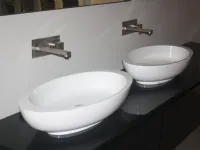 Mobile bagno in laccato lucido modello Bk2 di Rifra a prezzo scontato