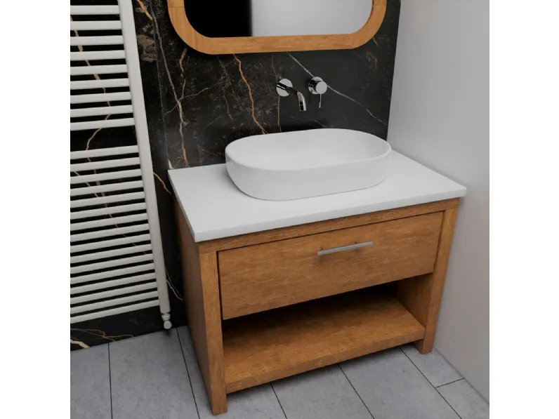 scopri il mobile Mya di Morgano a prezzi vantaggiosi! Design moderno per un bagno di stile.