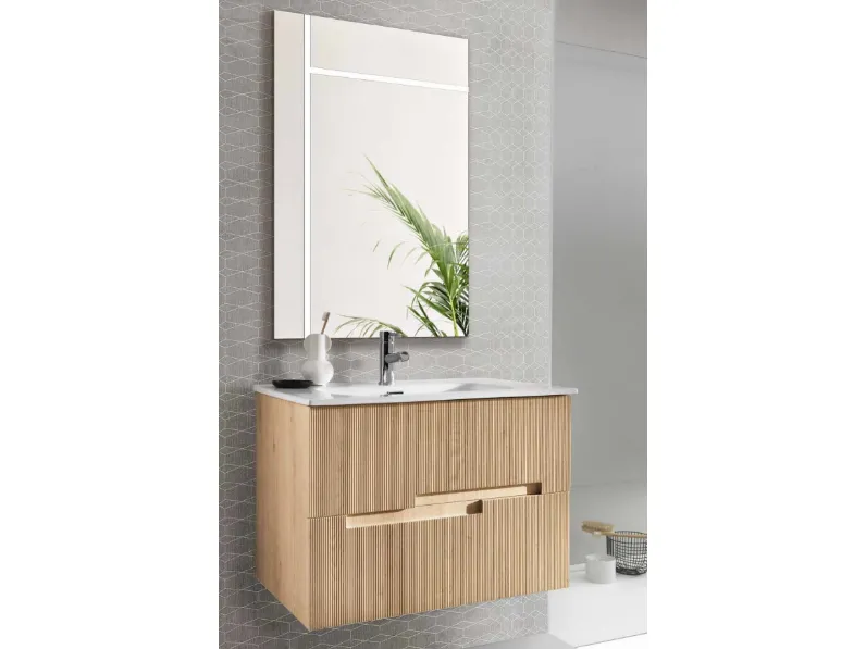 Mobile bagno Sospeso Righe Modo 10 in offerta