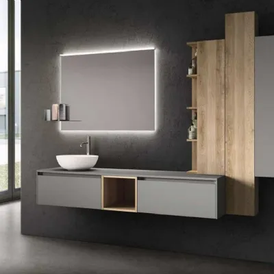 Arredamento bagno: mobile Cerasa Segno 15 con forte sconto